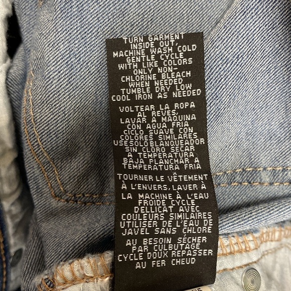 1822 Denim Distressed Skinny Jeans Size 6 - Picture 10 of 10